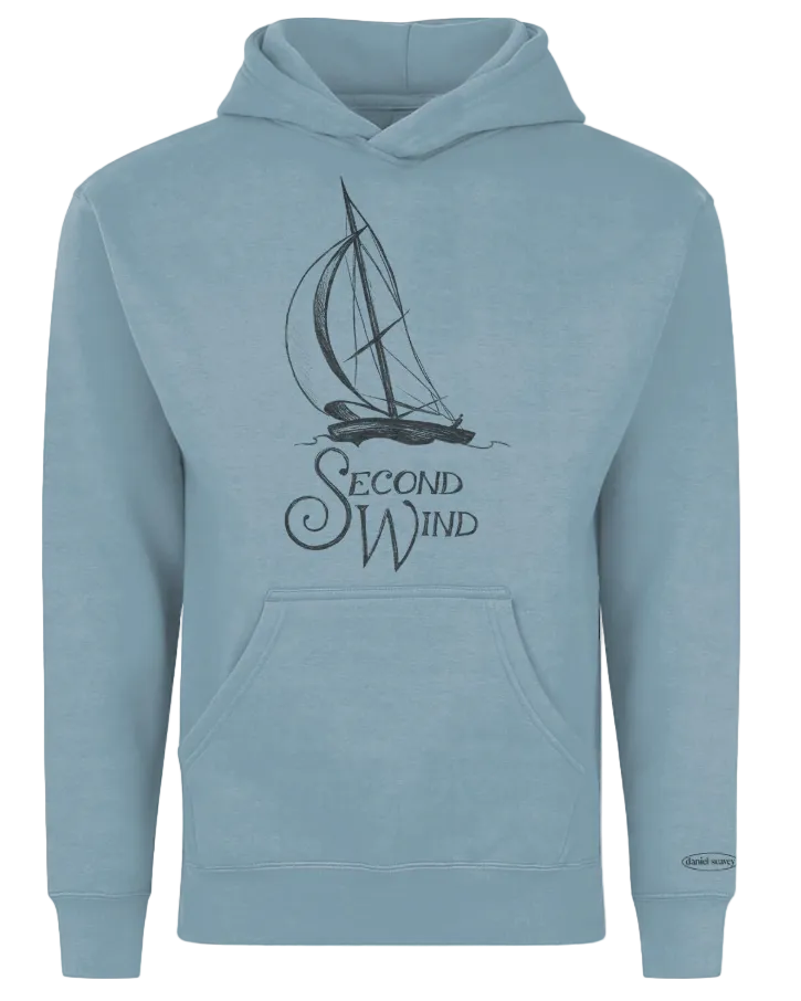 Second Wind Sail Boat Hoodie