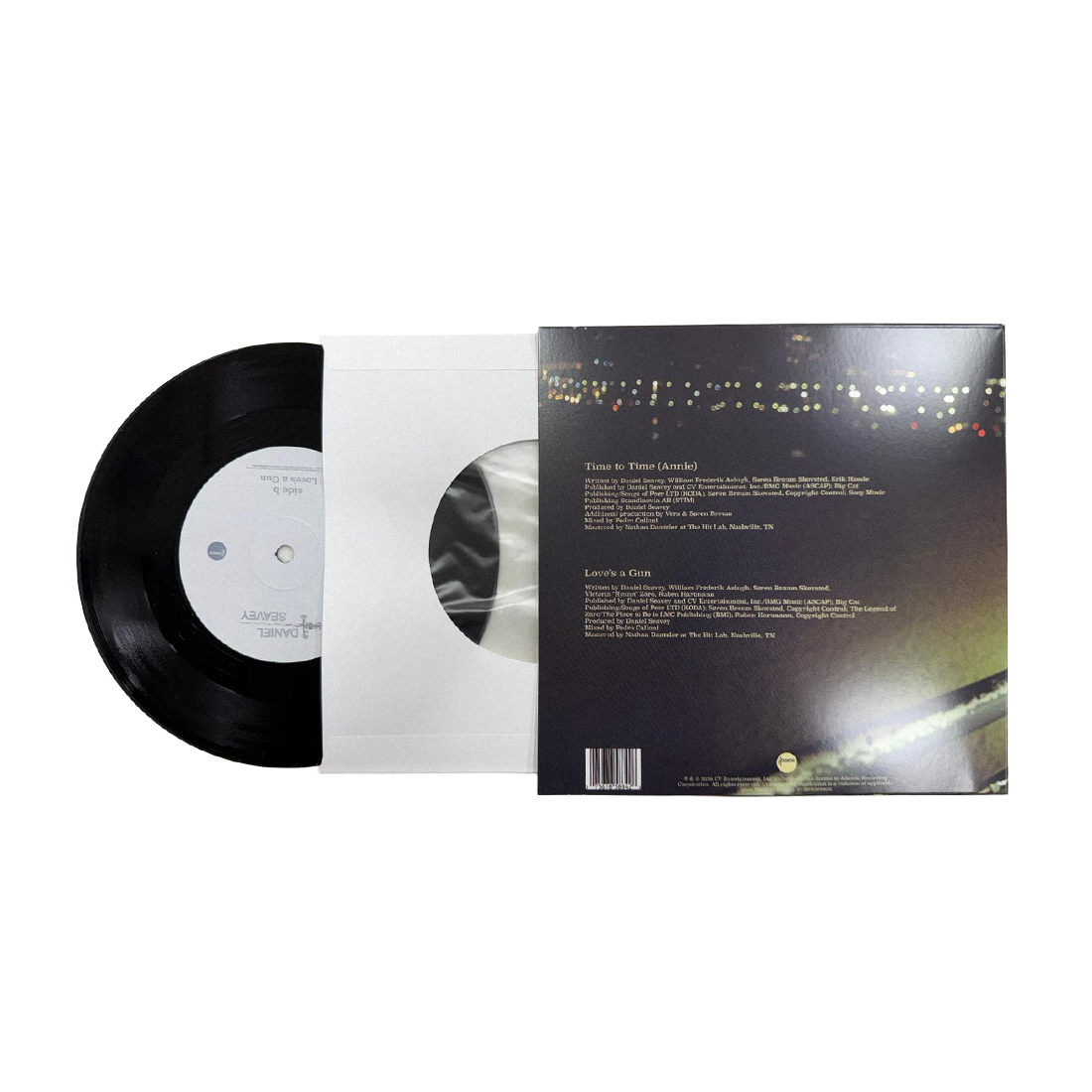 love's a gun - 7" vinyl (limited edition)